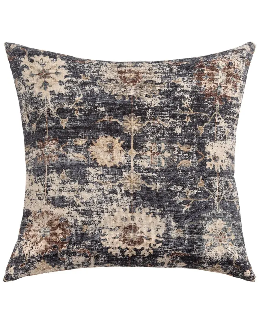 18x18 Throw Pillow Cover with Zipper - Navy, Polyester