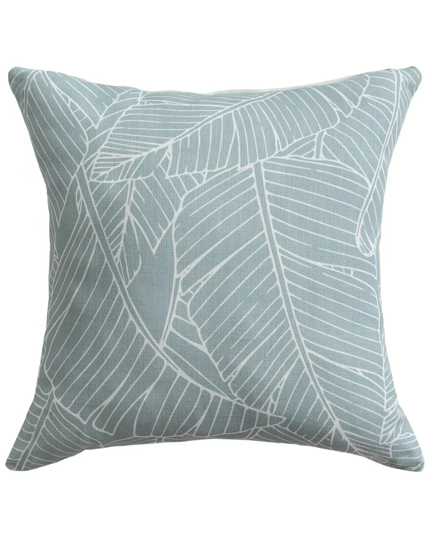 18x18 Throw Pillow Cover with Zipper - Spa Blue, Polyester image