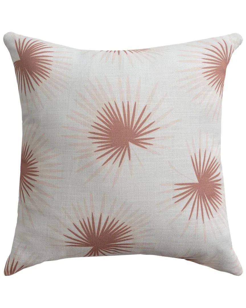 18x18 Throw Pillow with Zipper - Coral, Polyester