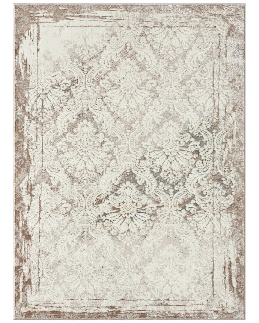 Antalya Performance Area Rug - Brown, Polyester