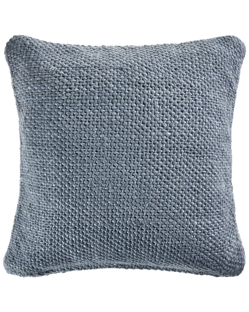 Avery Woven Decorative Pillow - Blue