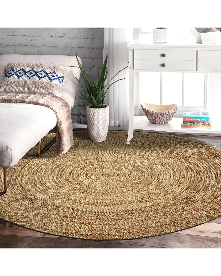 Brynn Hand-Woven Gradient Area Rug - Gray, Jute image