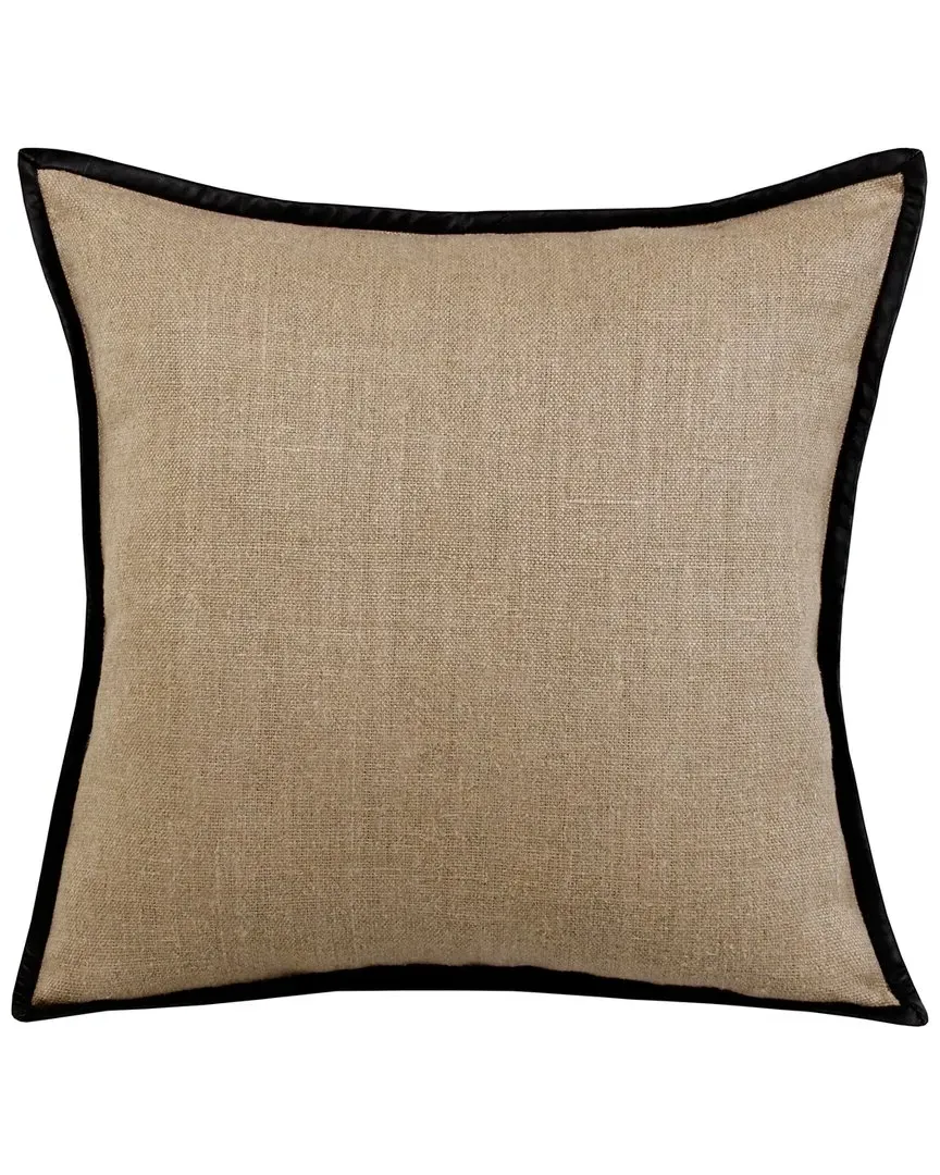 Estate Handwoven Decorative Pillow - Tan, Linen