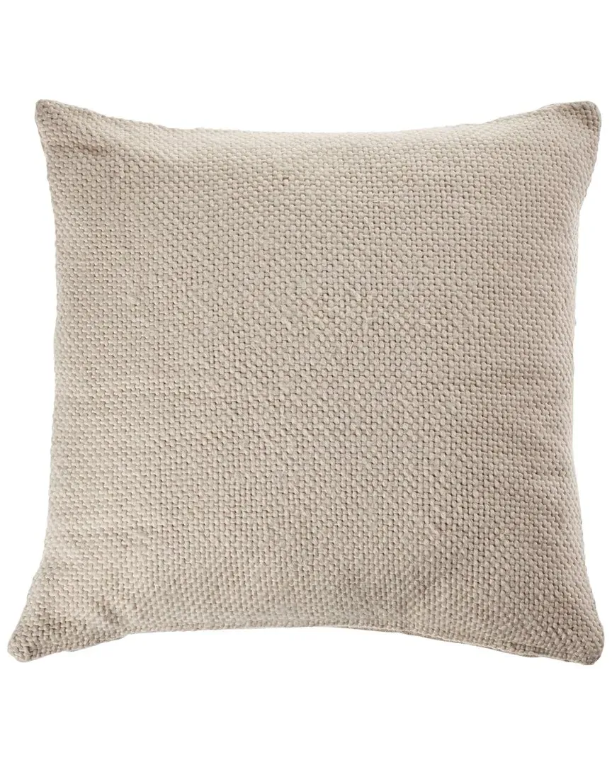 Everyday 18x18 Decorative Pillow - Beige, Cotton image