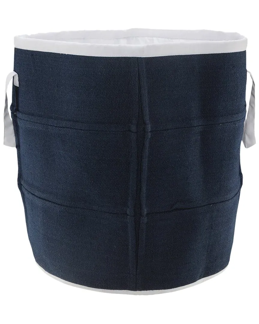 Indoor Outdoor Storage Basket - Blue, Polyester image