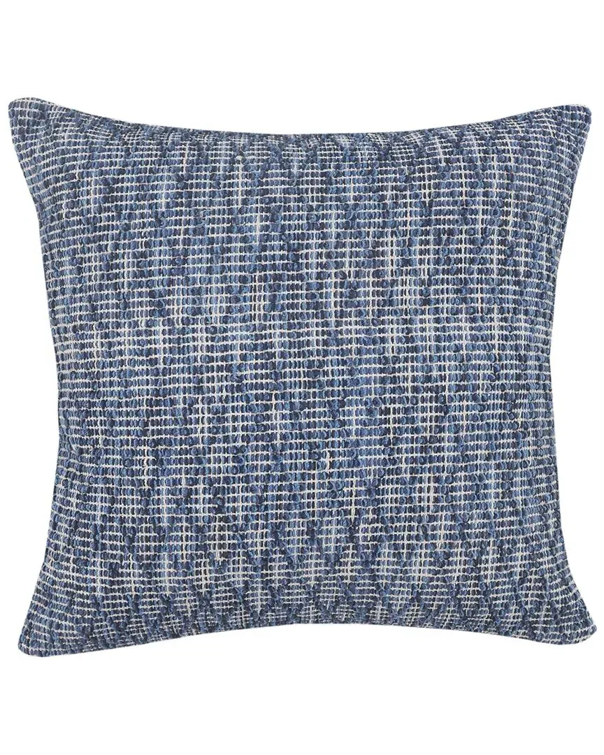 Ingrid Diamond Geo Throw Pillow - Blue, Cotton