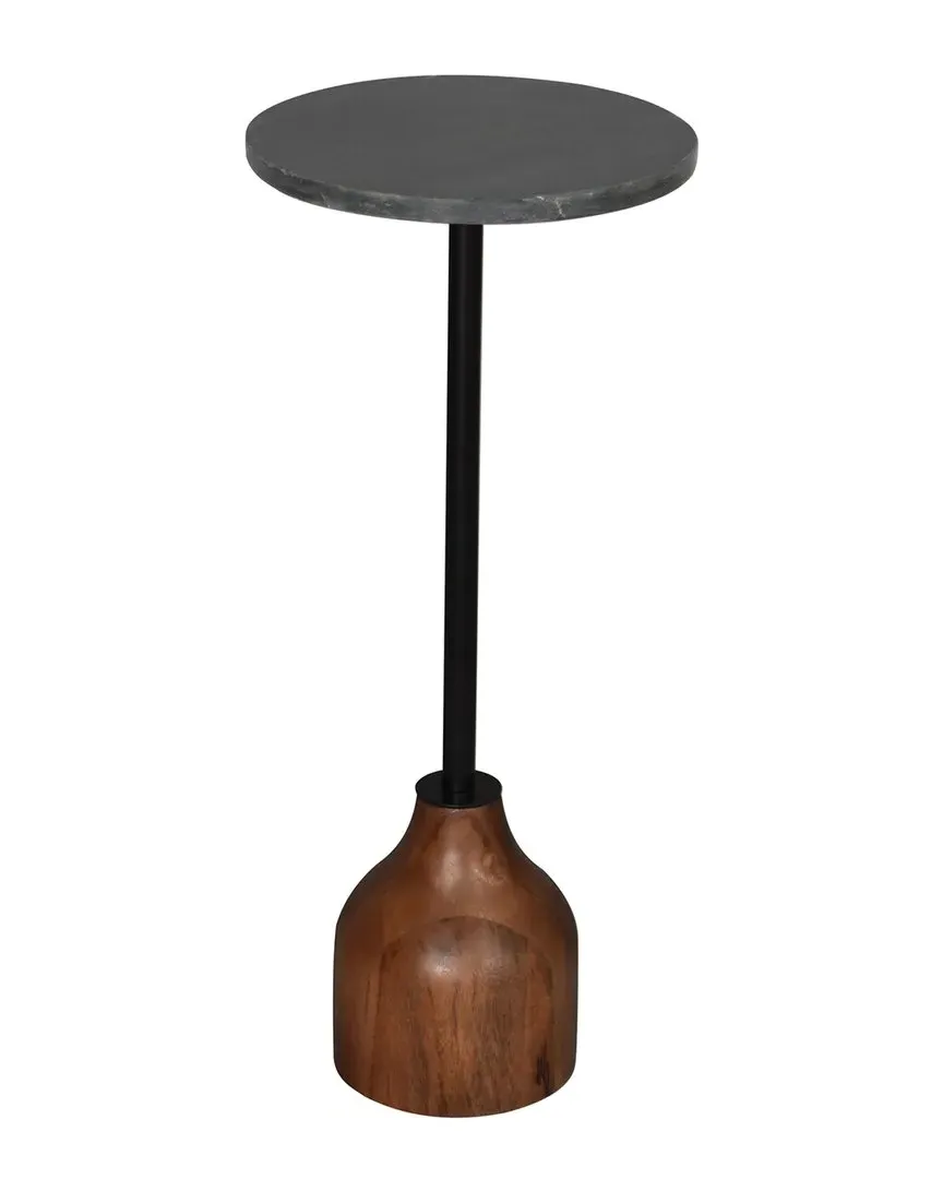 Mazzini Drink Table - Black, Marble image