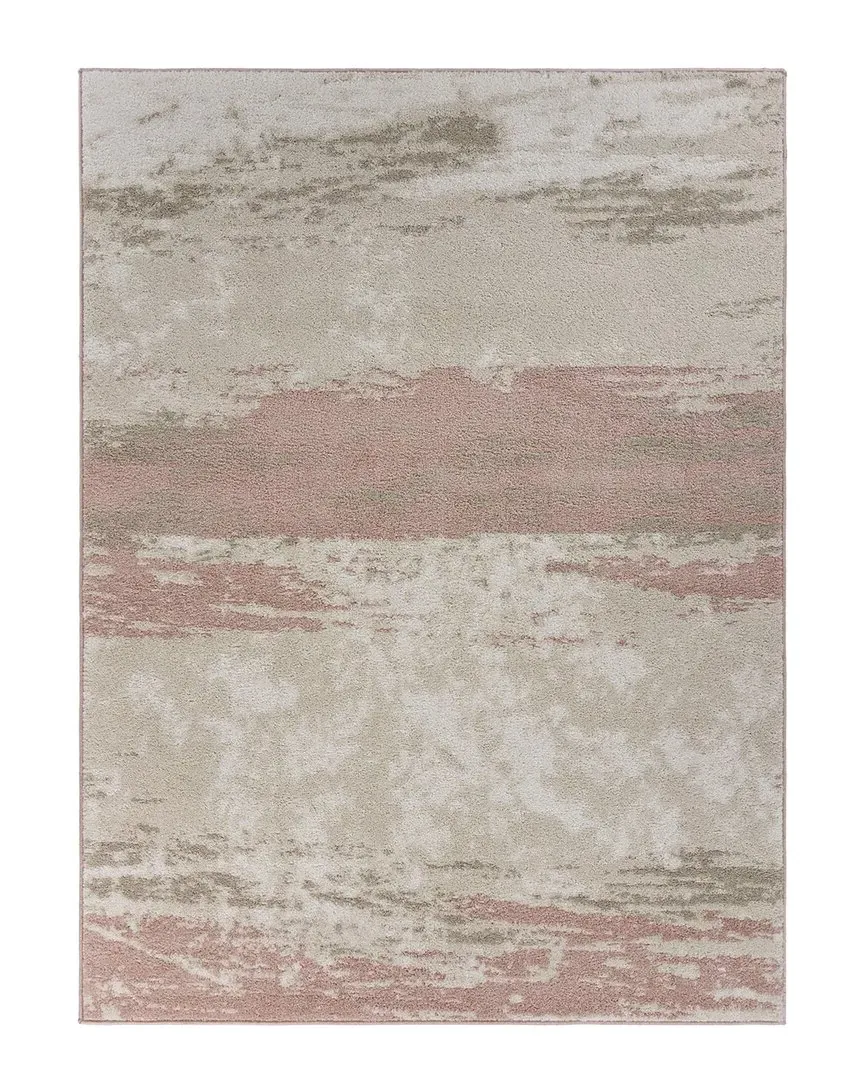 Mia Abstract Area Rug - Ivory image