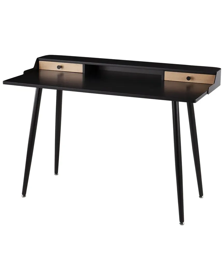 Harvey Desk with Storage - Black image