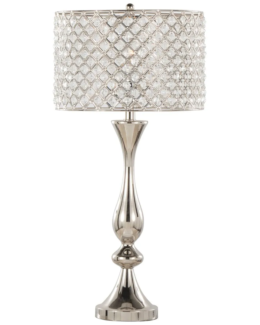 Topaz Table Lamp - Silver, Metal
