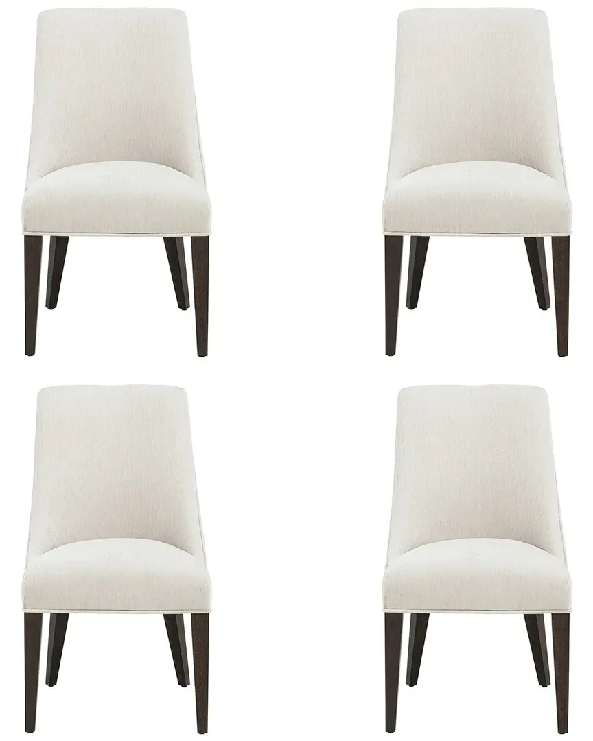 Beever Dining Chair with Backrest - Cream, Chenille