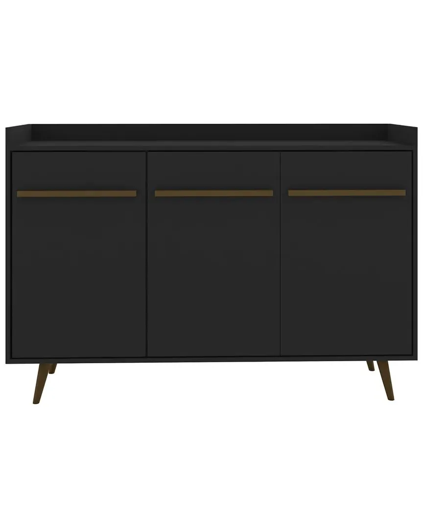 Bradley Buffet Stand with Storage - Black Matte image