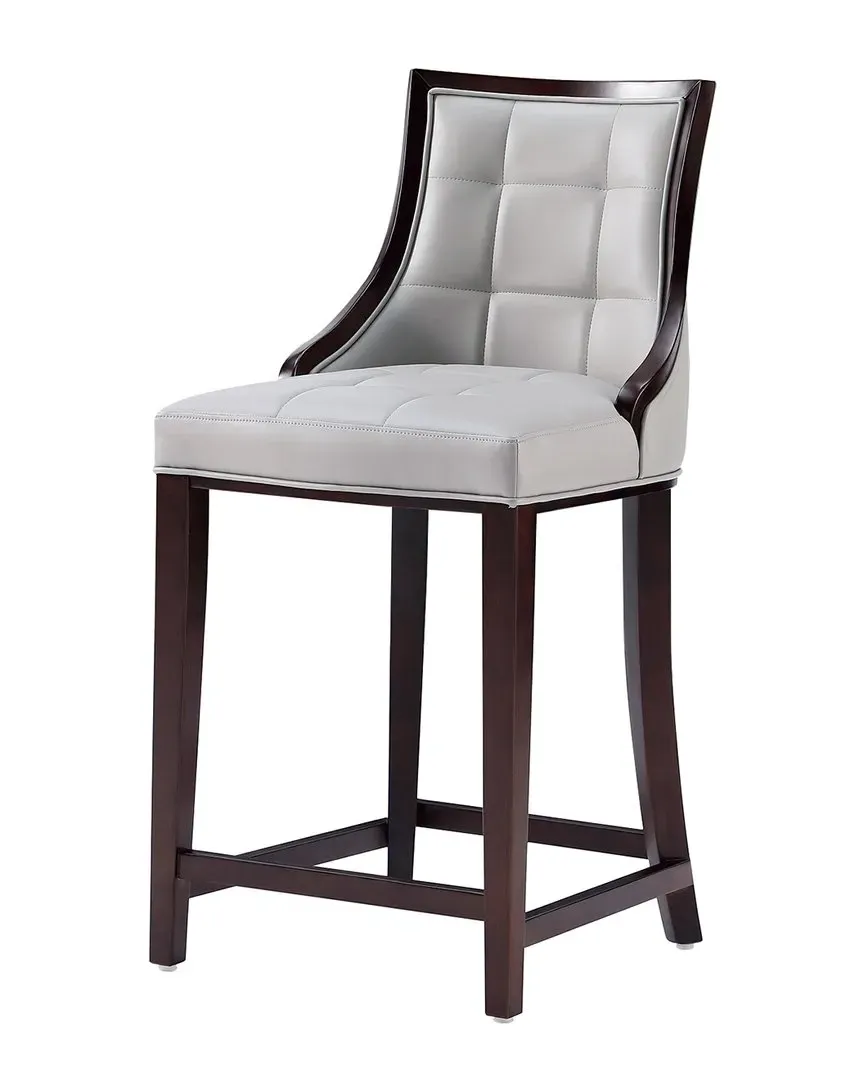 Fifth Avenue Counter Stool - Light Grey, Beech Wood