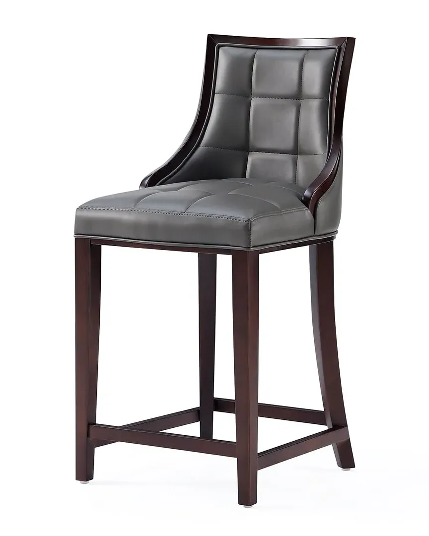 Fifth Avenue Counter Stool - Pebble Grey, Beech Wood