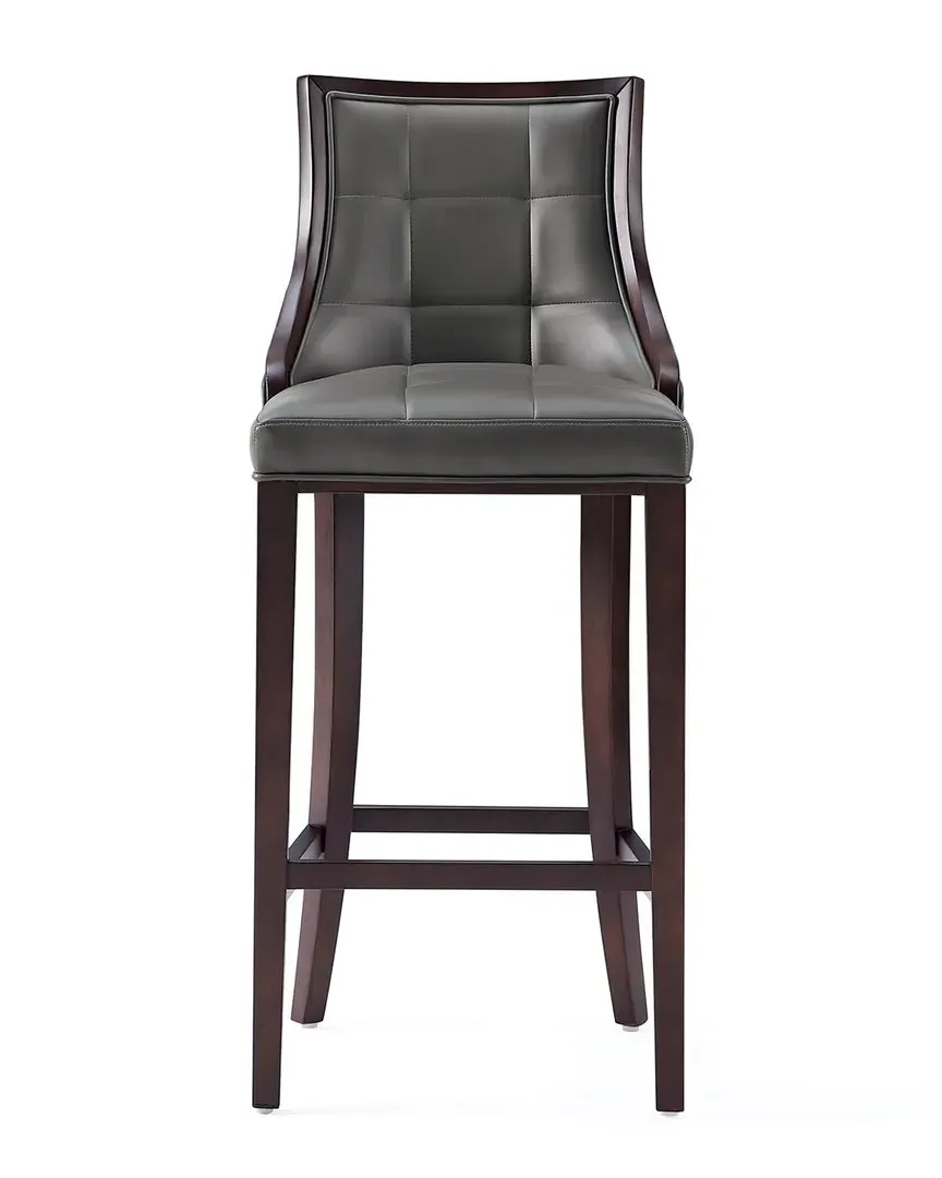 Fifth Avenue Set of 3 Bar Stools - Pebble Grey, Beech Wood image