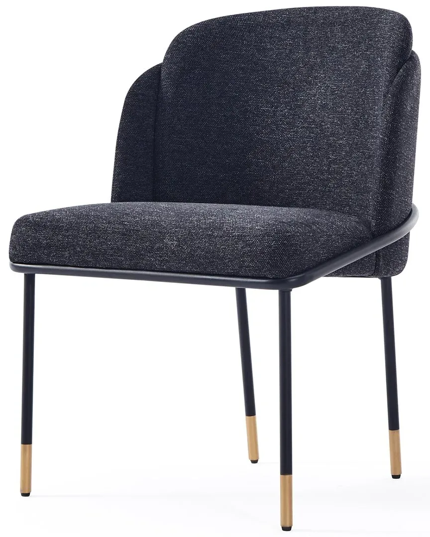 Flor Dining Chair - Black, Metal image