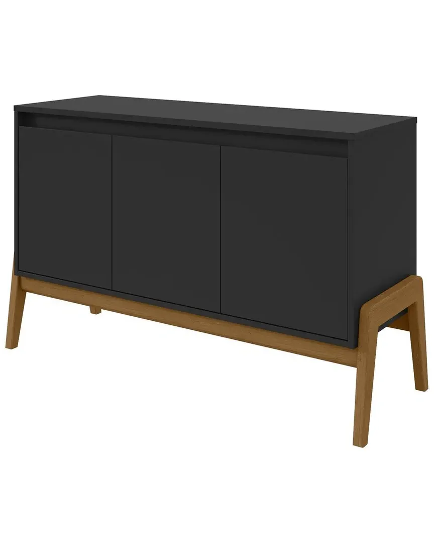 Gales 48.5in Sideboard - Black Matte, MDF image