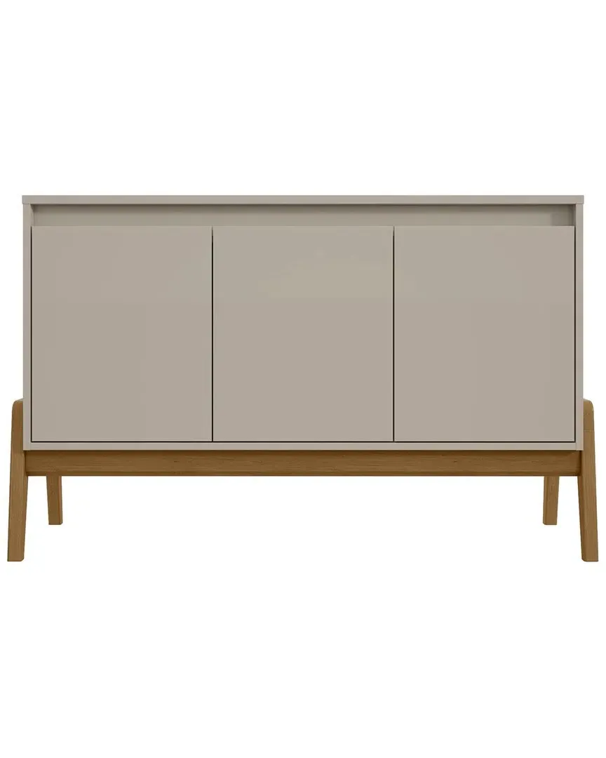 Gales 48.5in Sideboard - Off-White Gloss, MDF