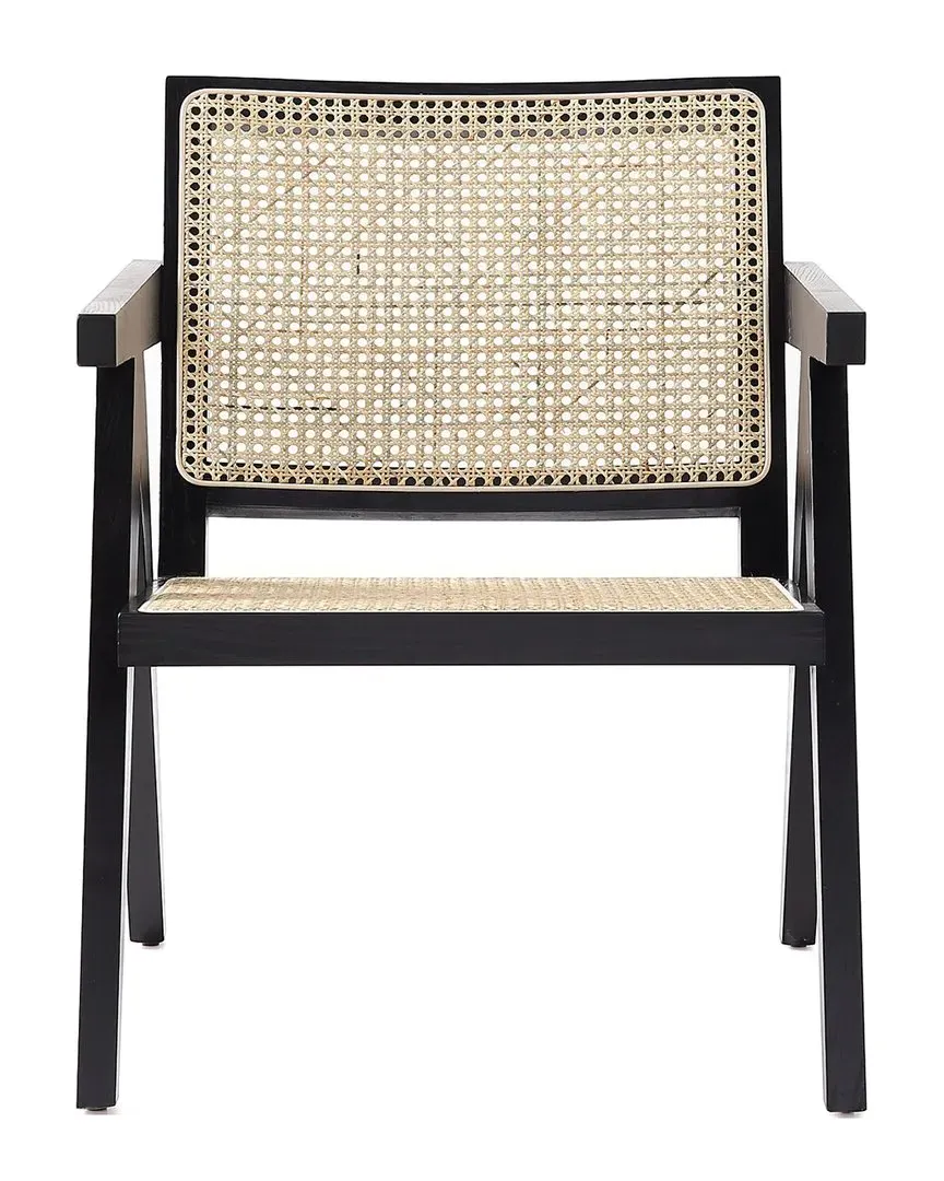 Hamlet Set of 2 Accent Chairs - Black, Ash Wood