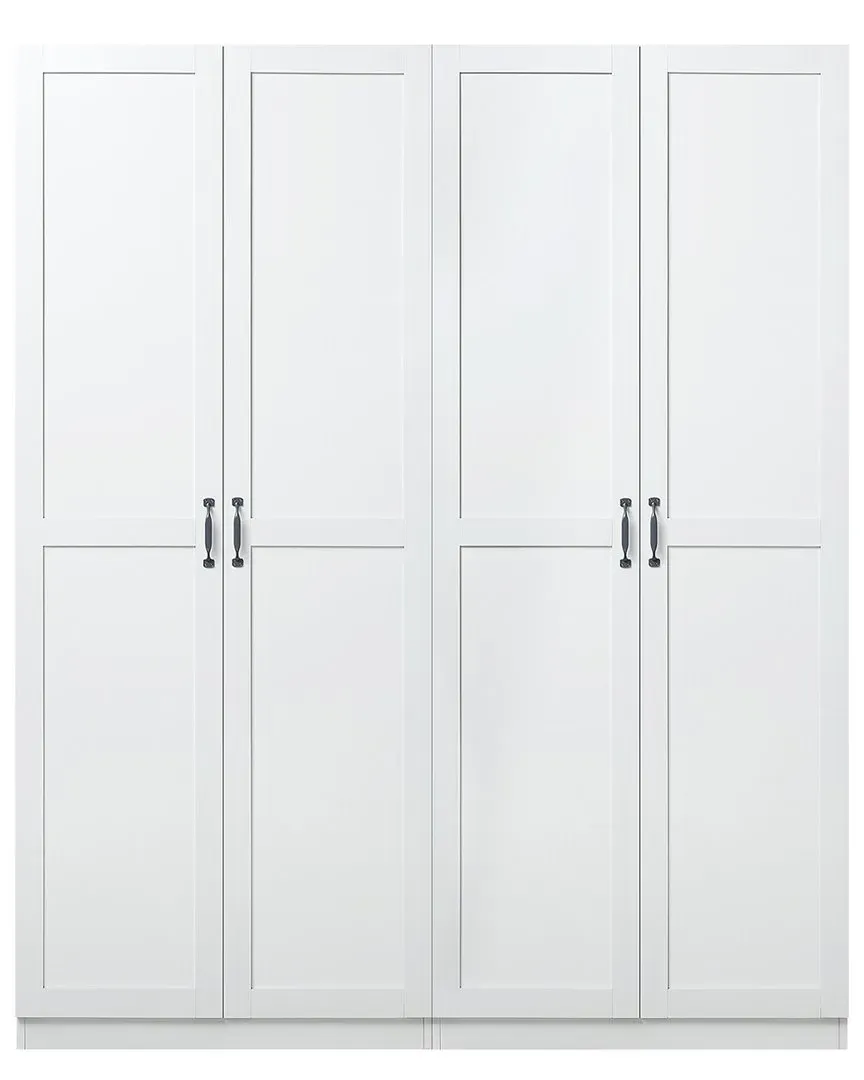 Hopkins 2-Door Storage Closet - White, MDF image