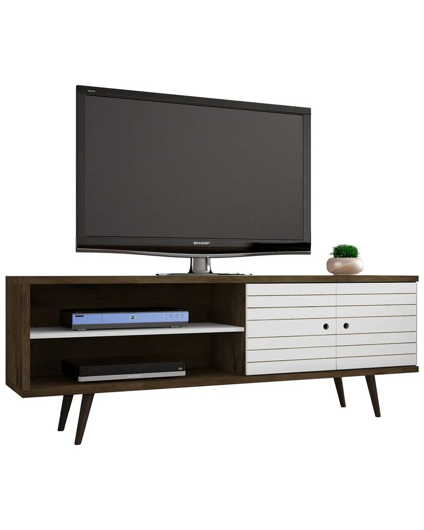 Liberty TV Stand - Rustic Brown, MDF