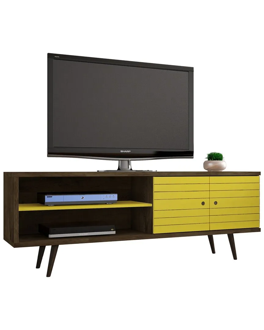 Liberty TV Stand - Rustic Brown, MDF