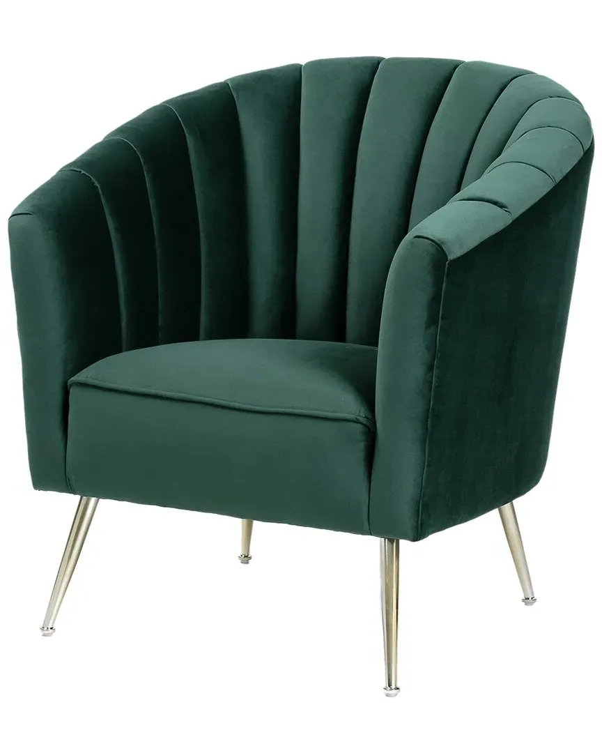 Rosemont Set of 2 Accent Chairs - Green, Wood