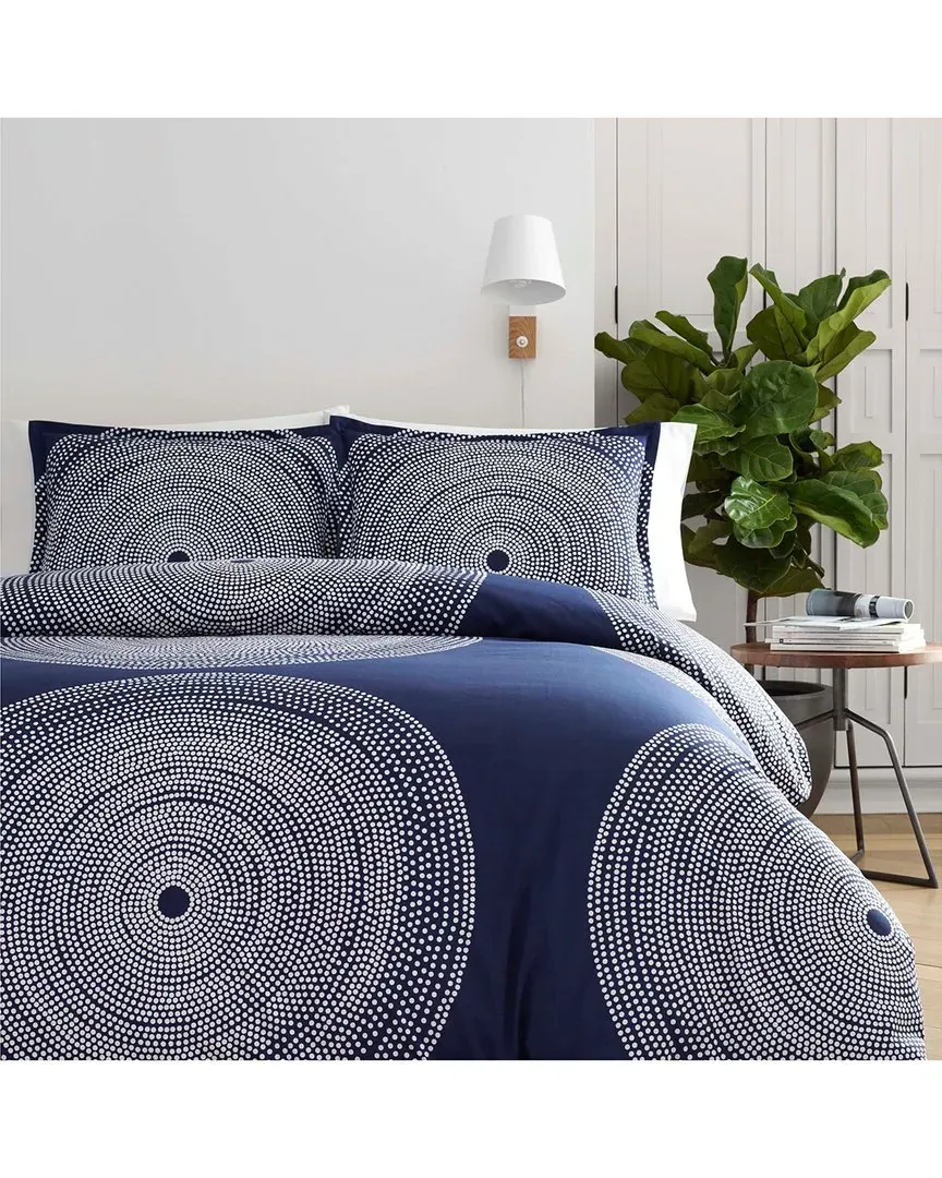 Fokus Comforter Set - Navy, Cotton image