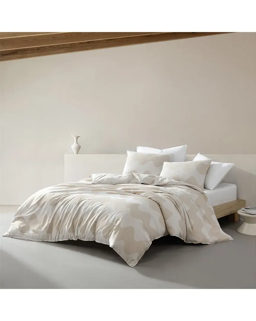 Lokki Duvet Cover Set - Beige, Organic Cotton