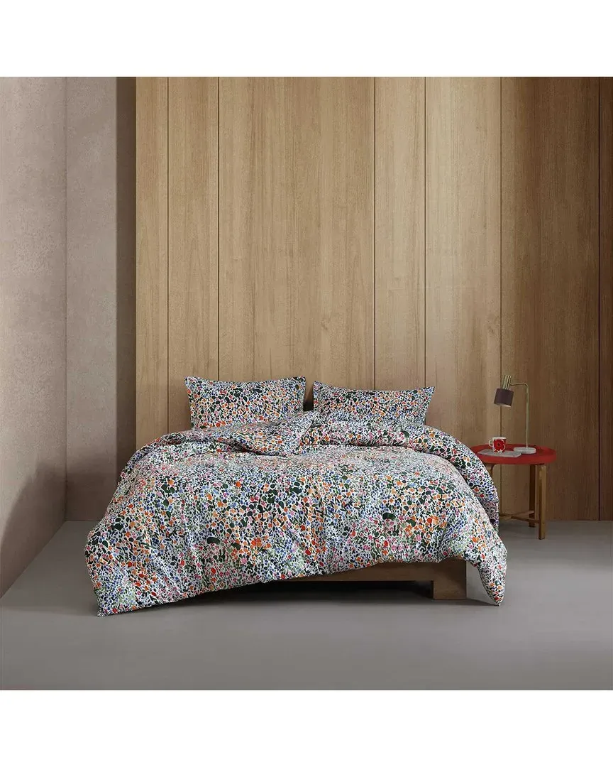 Rantaniitty Cotton Percale Comforter Set - Multi Orange image