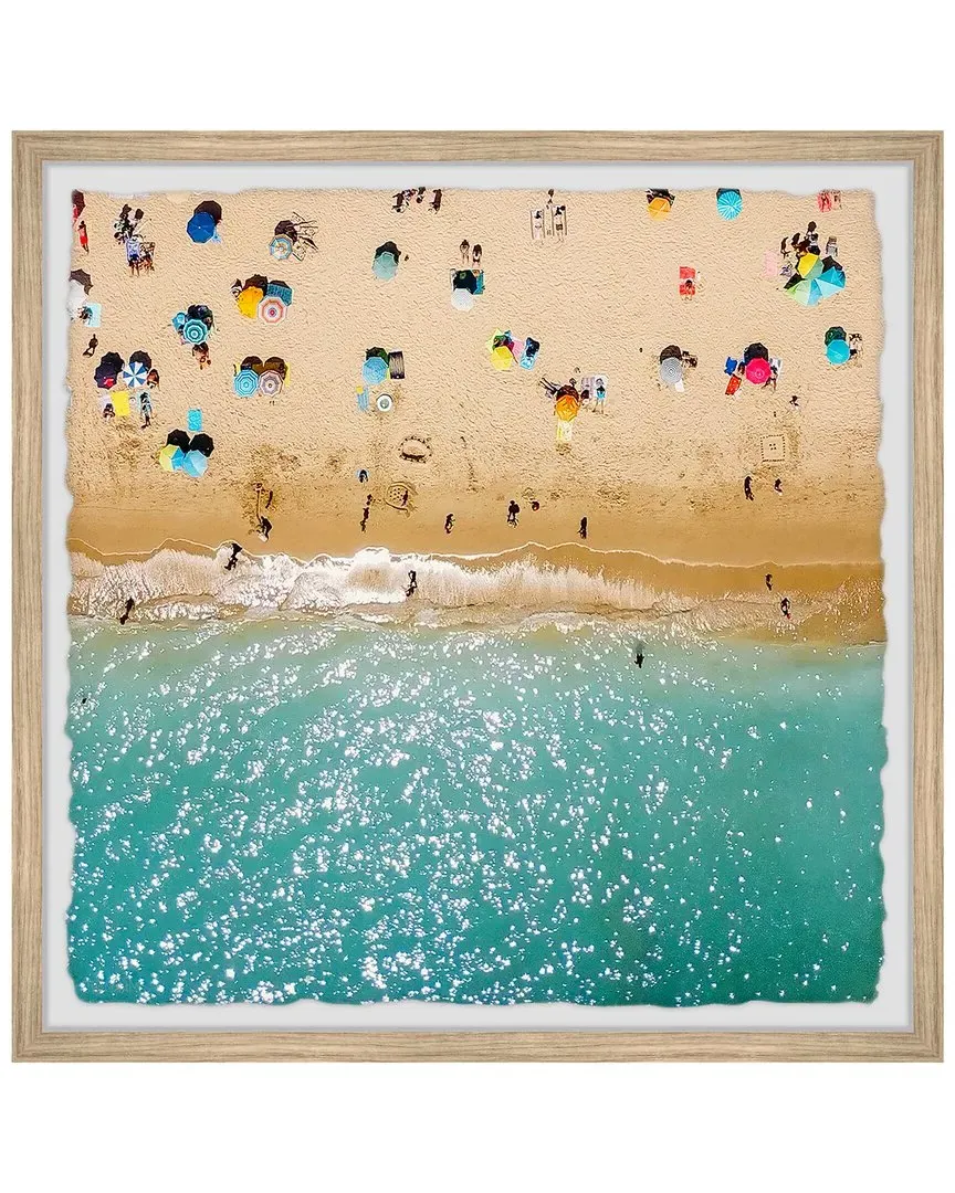 Beach Vacation Framed Print - Multicolor image
