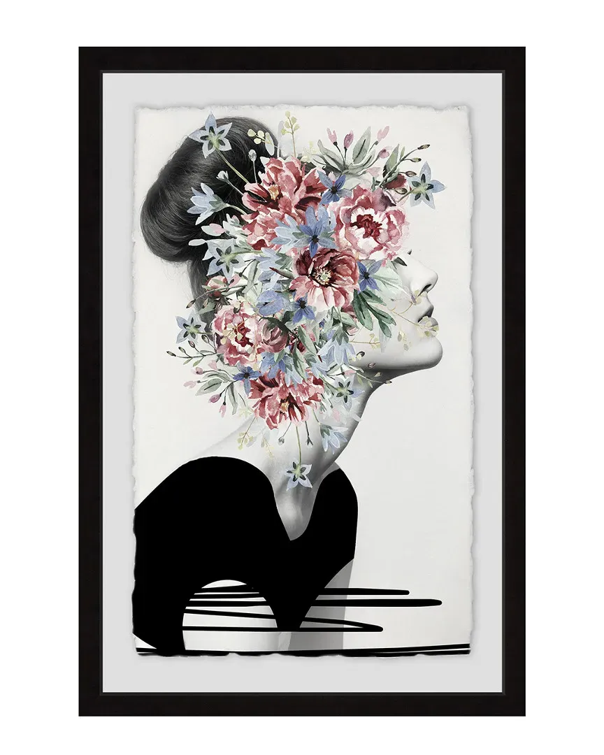 Flower Crown Framed Art Print image