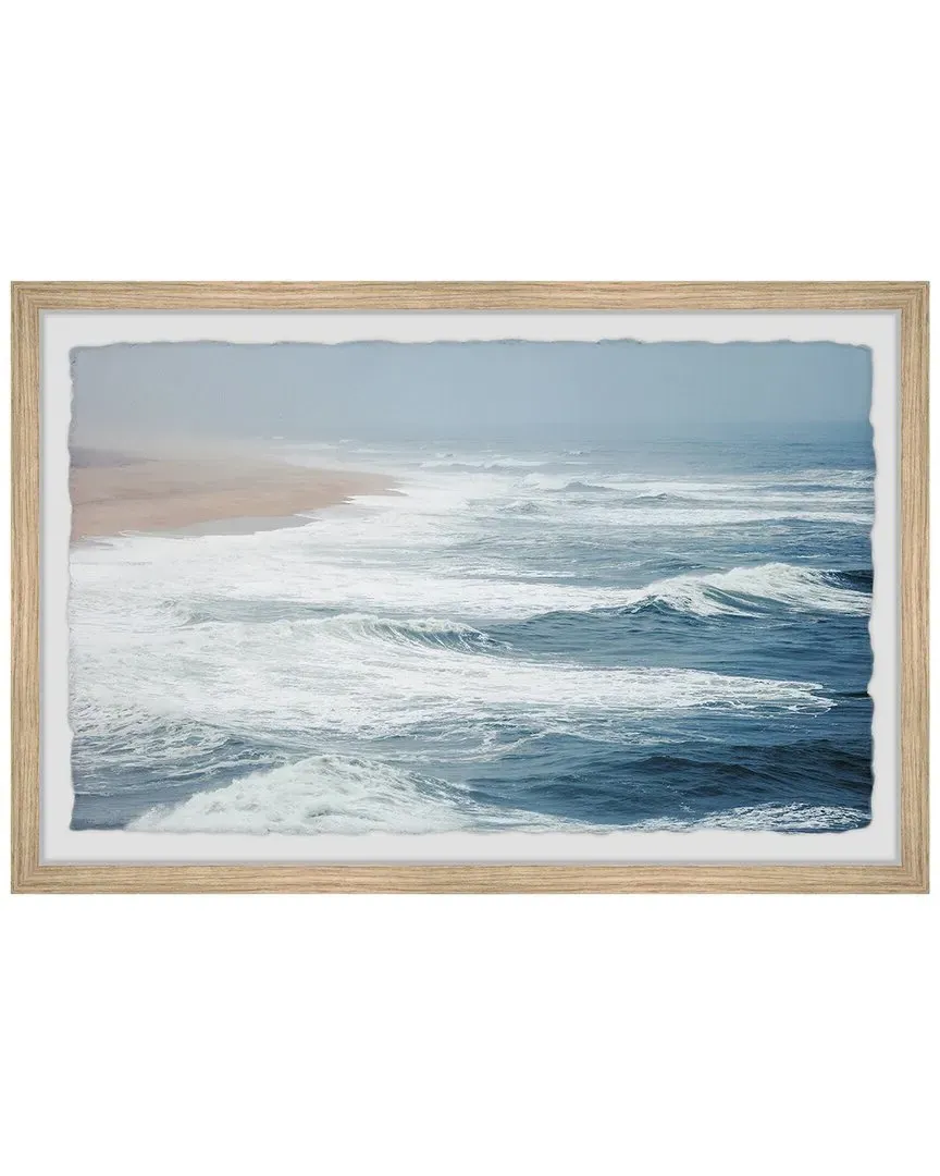 Surfer's Destination Framed Print - Multicolor image