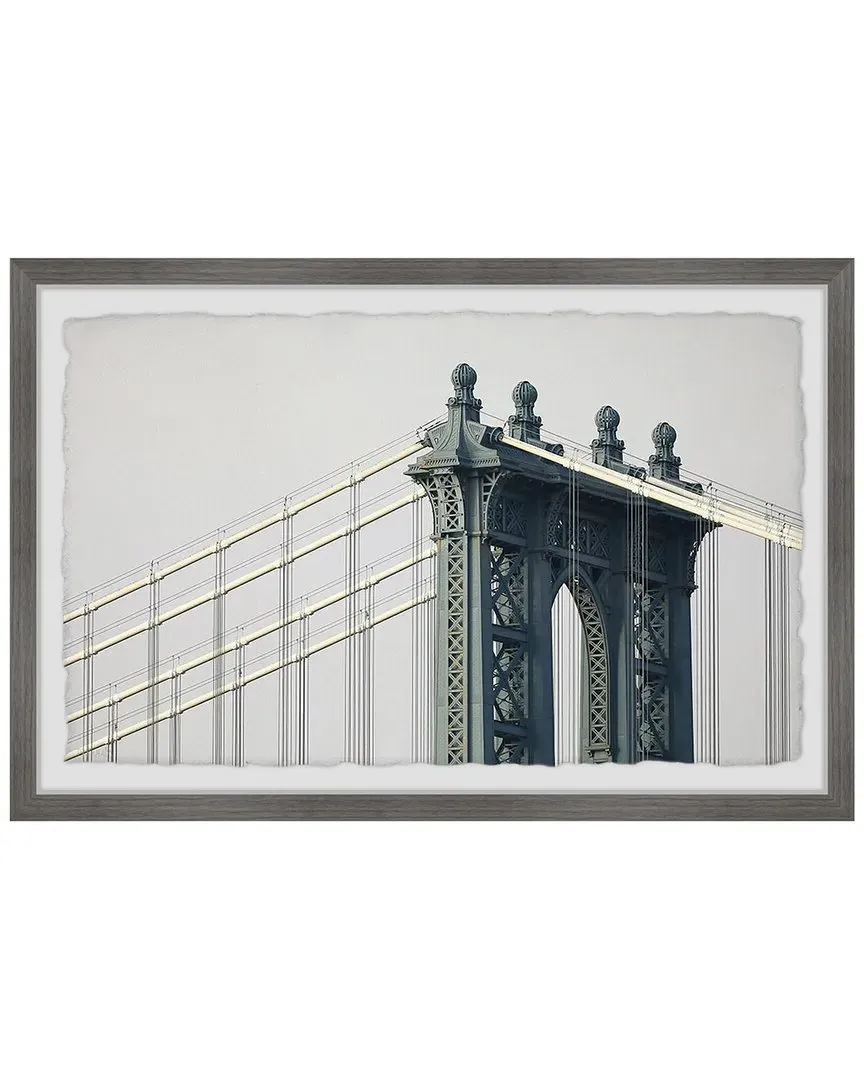 The Bridge Framed Print - Multicolor image
