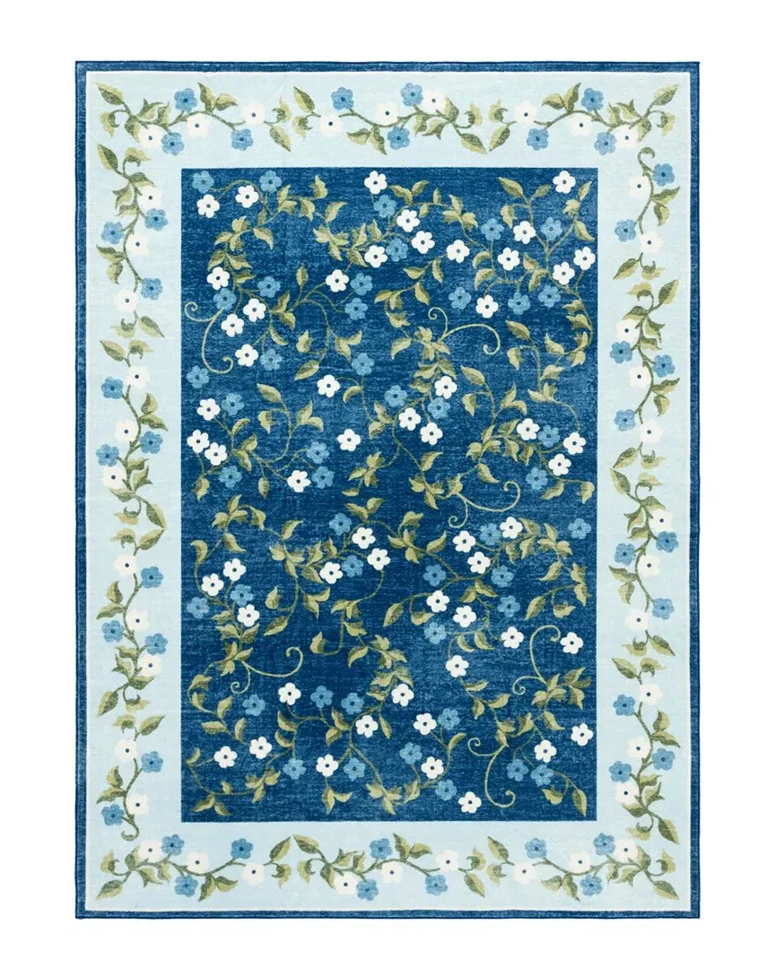Florentis Polyester Rug - Blue image