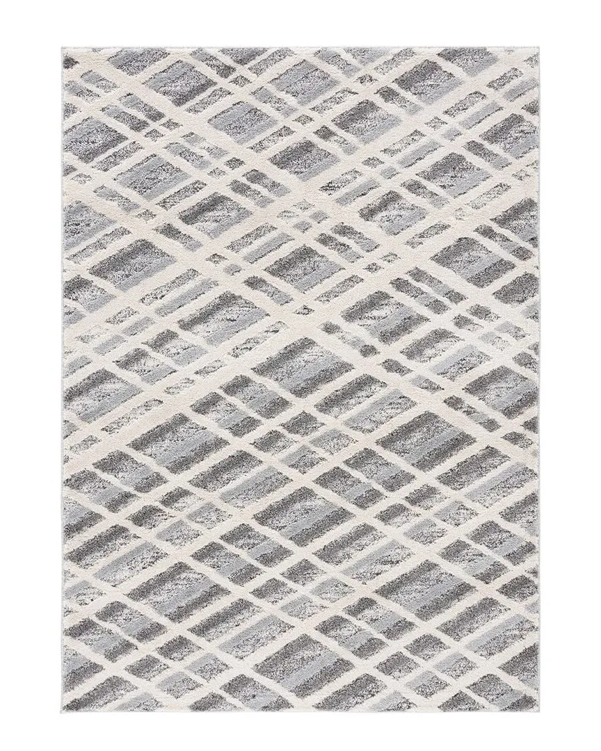 Lucia Shag Rug - Grey, Polypropylene
