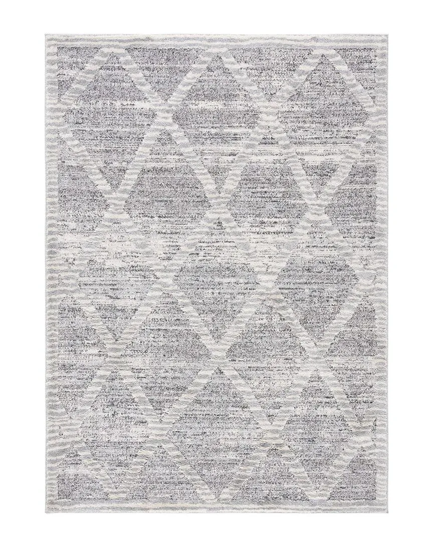 Lucia Shag Rug - Grey, Polypropylene