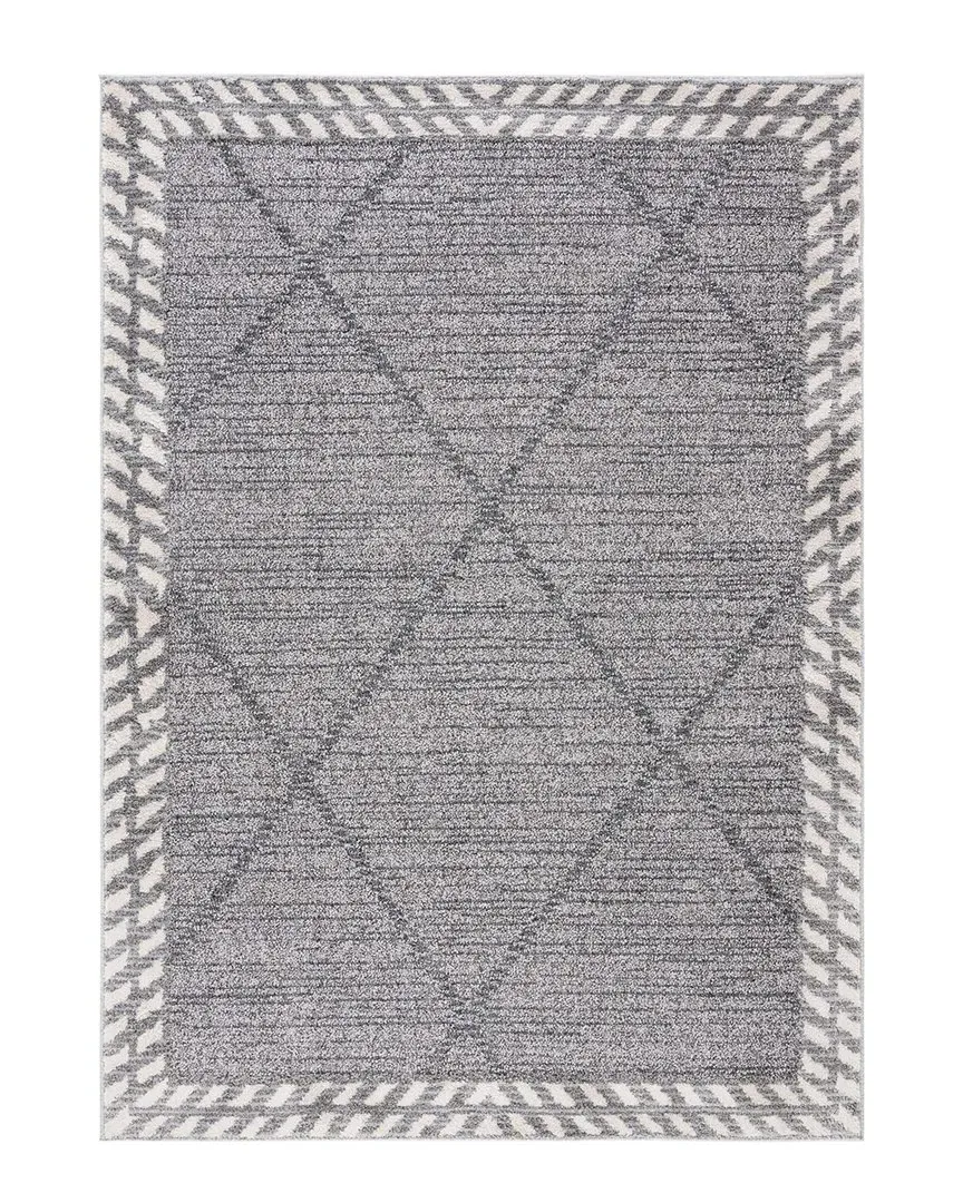 Lucia Shag Rug - Grey, Polypropylene