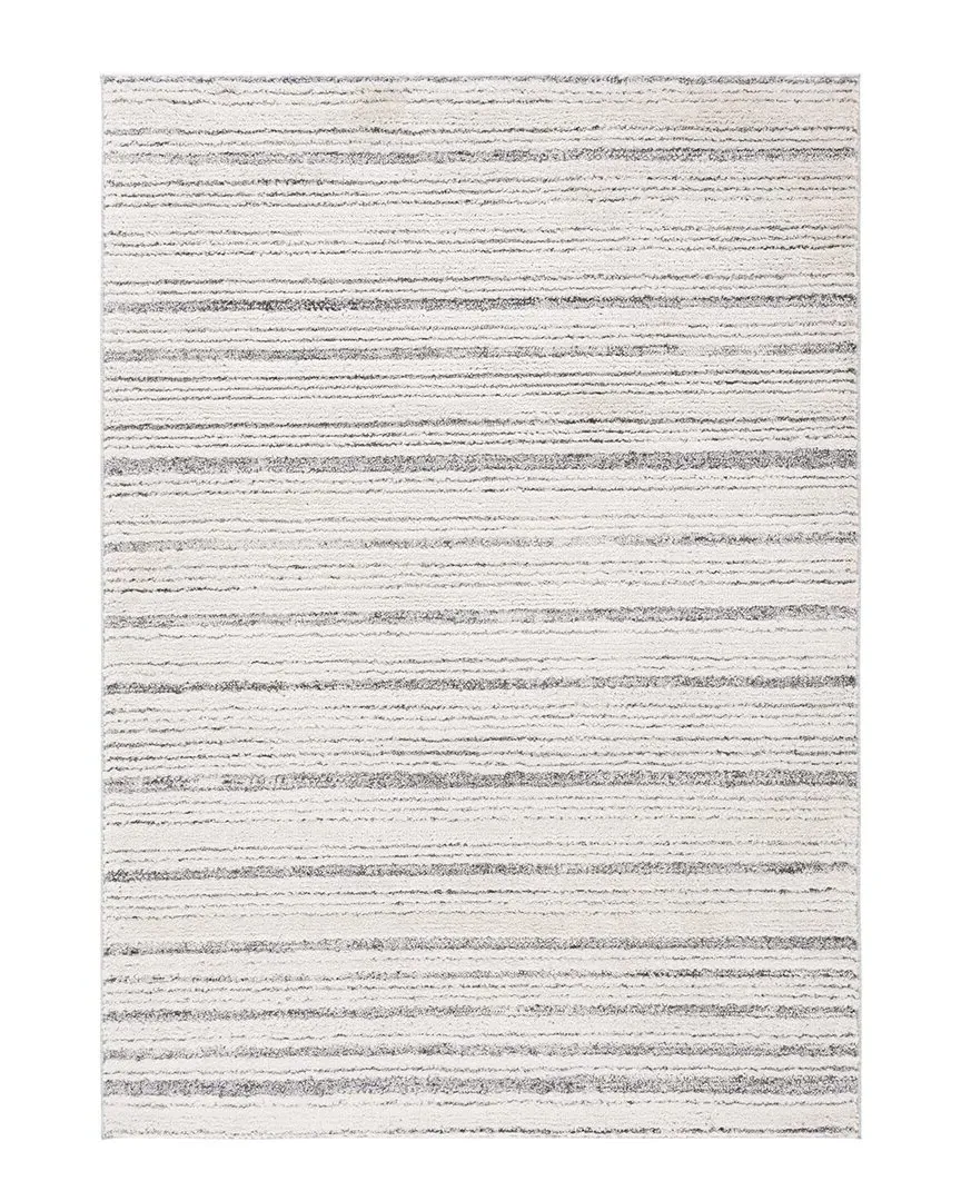 Lucia Shag Rug - White, Polypropylene