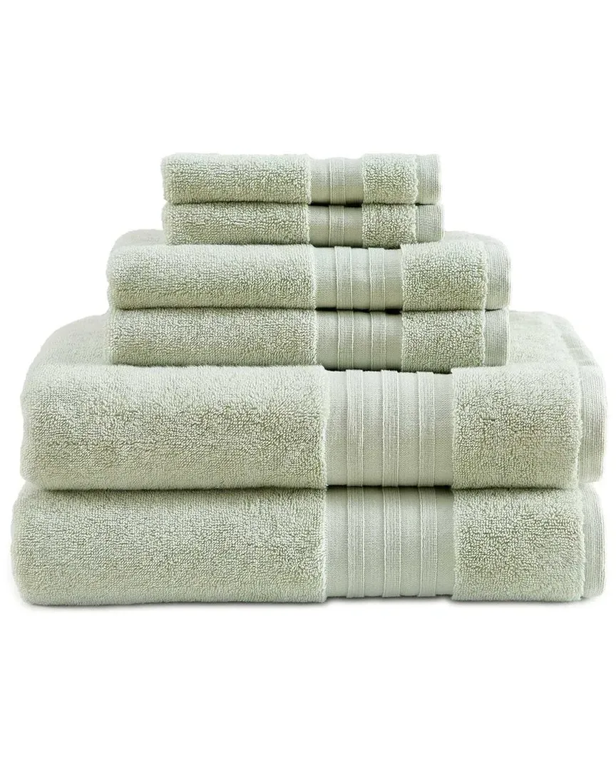 Skyland Manor 6-Piece Towel Set - Aloe, Cotton image