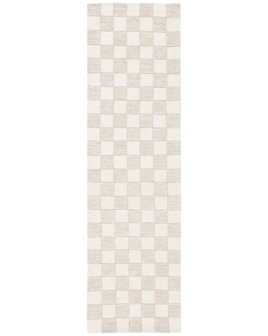 Wool & Cotton Rug - Beige image