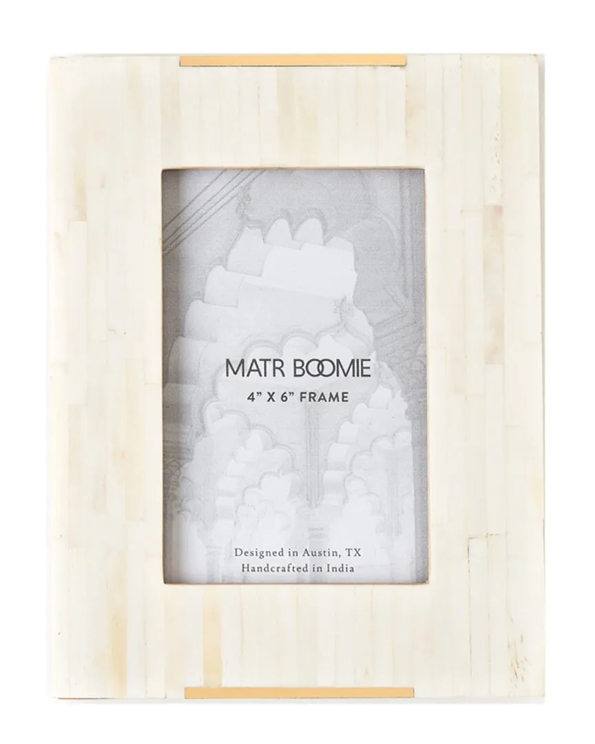 Mukhendu 4x6 Picture Frame - Cream, Bone