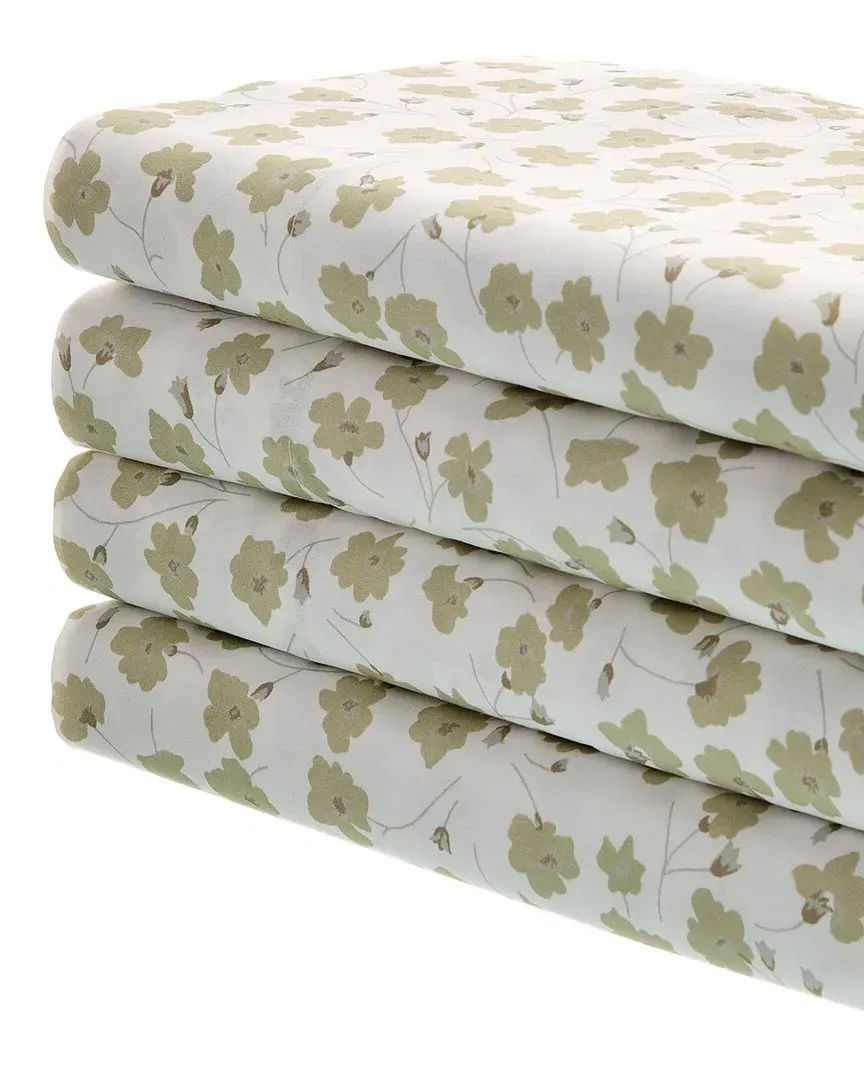 200 Thread Count 4pc Sheet Set - Sage Green, Cotton