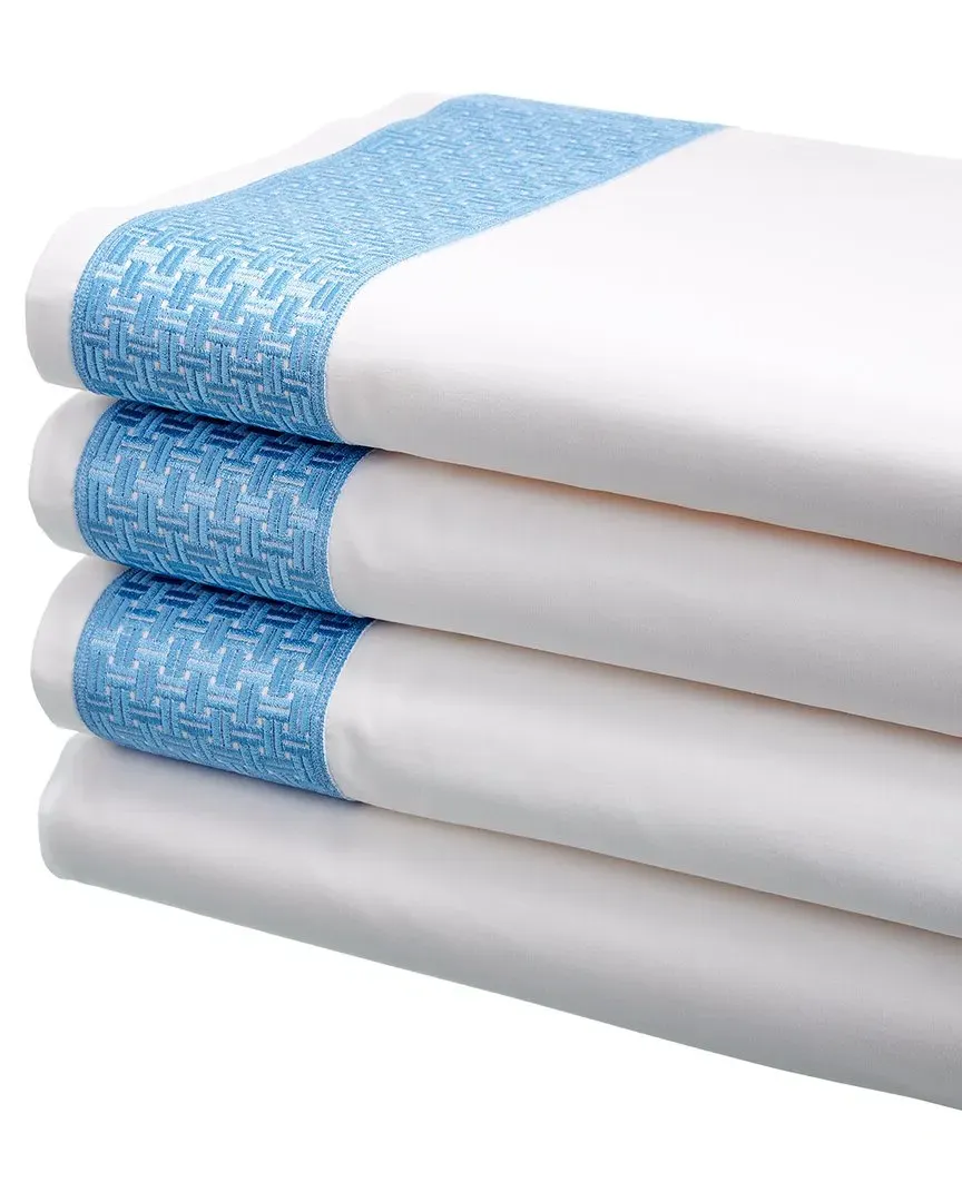 Basket Weave Sheet Set - Blue image