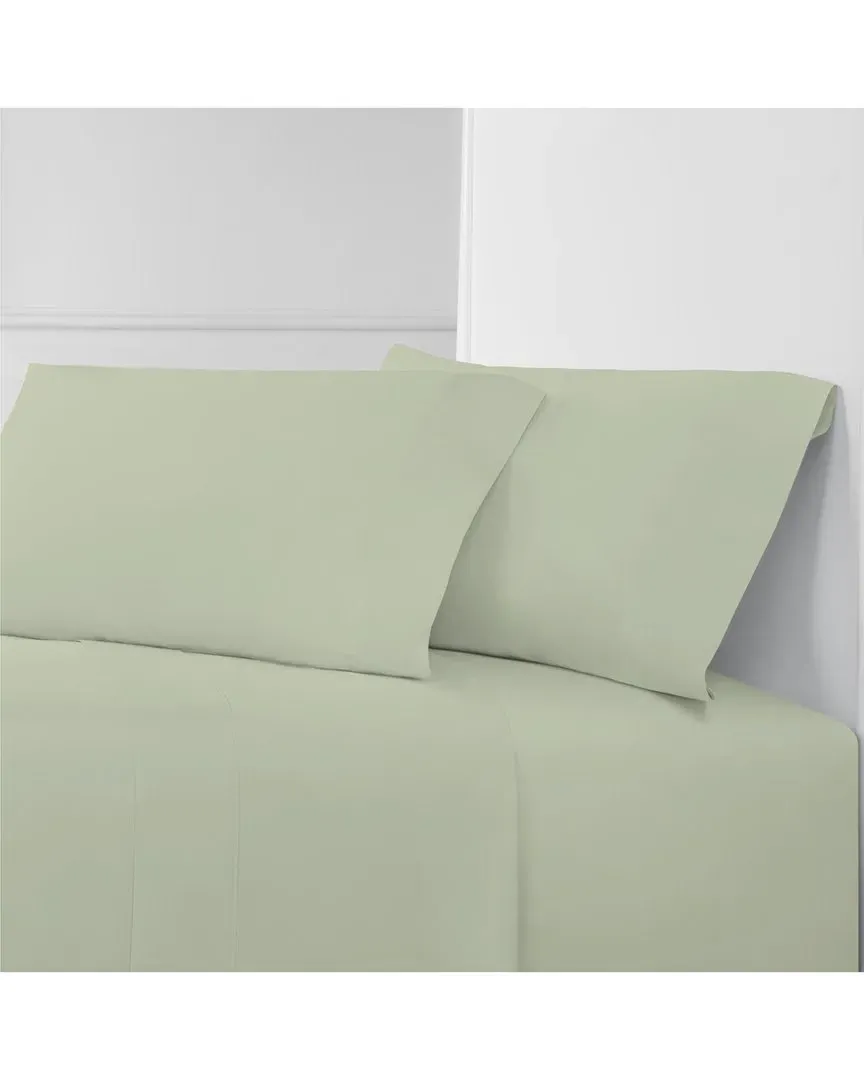 400 Thread Count Pleat Sheet Set with Bonus Pillowcases - Sage