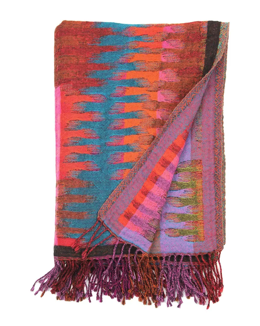 Oversized Wool Throw - Multicolor image