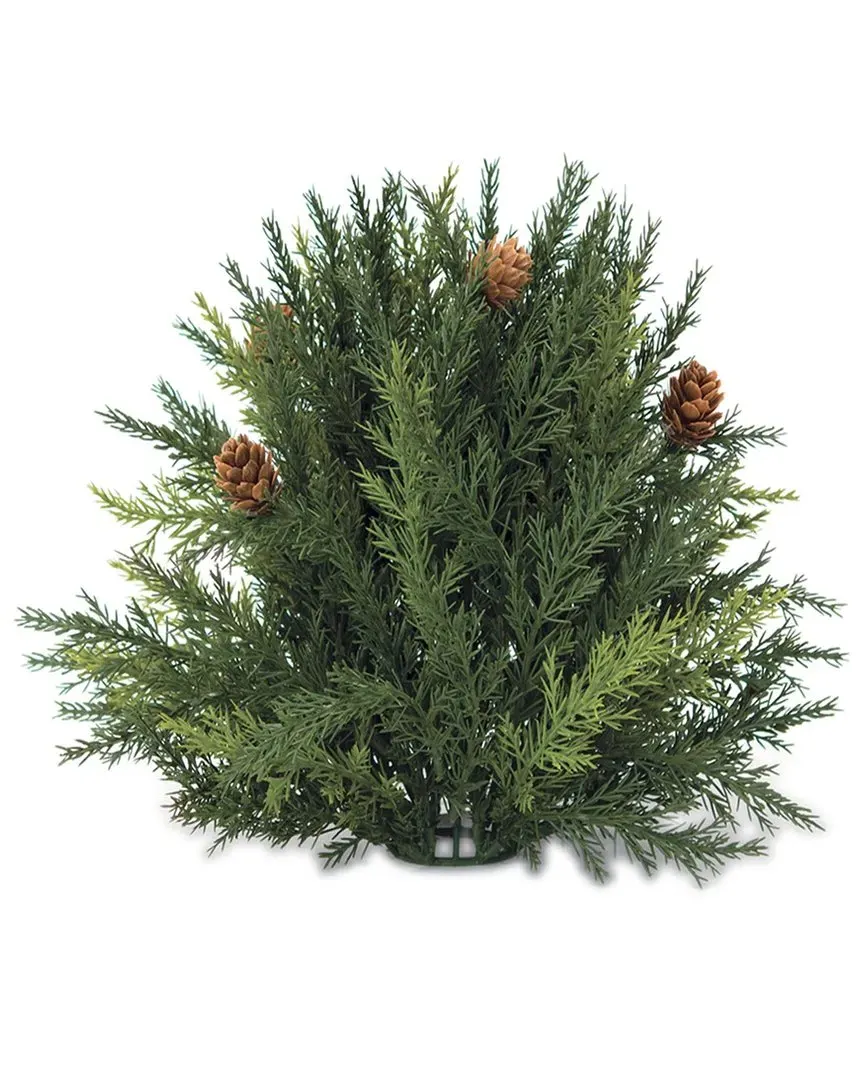Arborvitae Half Orb Decoration - Green image