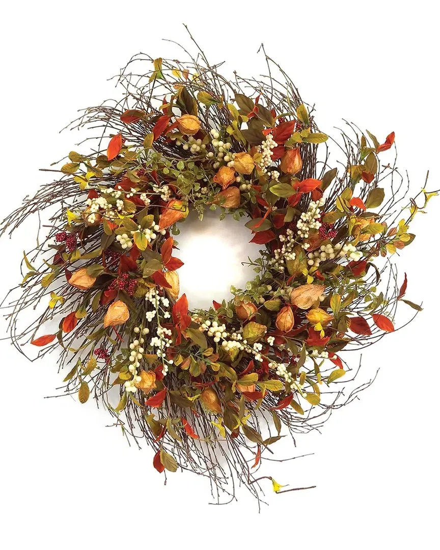 Cape Gooseberry Wreath - Green image