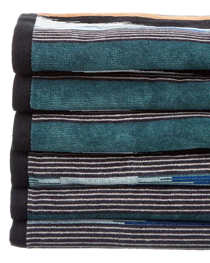 Clint 6pc Ospite Unita Hand Towel Set - Multicolor, Cotton image