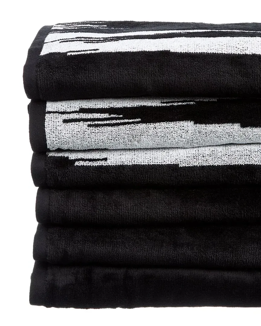 Skunk 6-Piece Bath Towel Set - Multicolor, Cotton